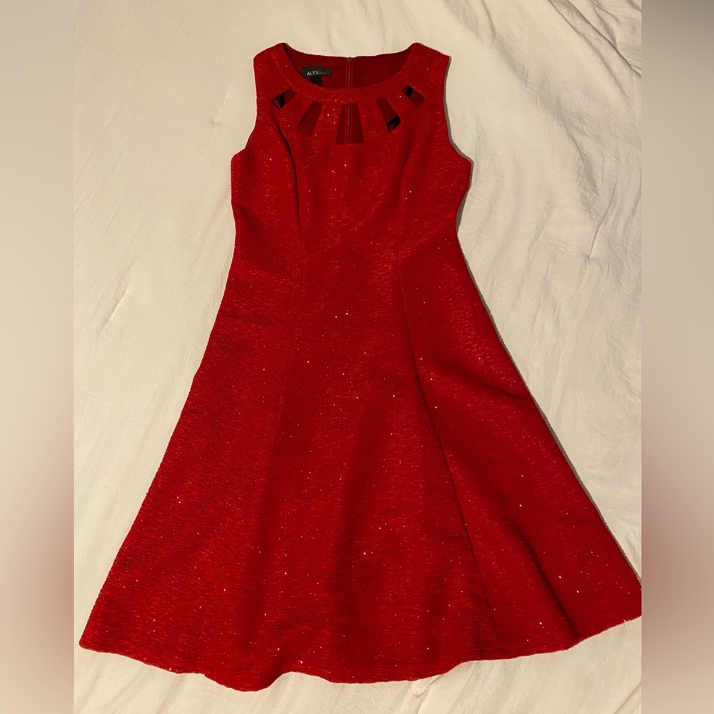 Sparkly Red Dress